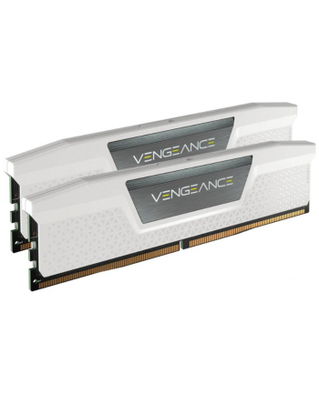 CORSAIR VENGEANCE DDR5 32GB 2x16GB 5200MHz 1.25V DIMM White Heatspreader Black PCB