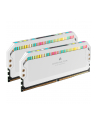 CORSAIR DOMINATOR PLATINUM RGB DDR5 64GB 2x32GB 5200MHz 1.25V DIMM White Heatspreader - nr 6