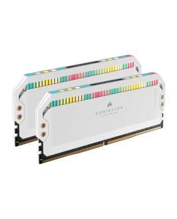 CORSAIR DOMINATOR PLATINUM RGB DDR5 64GB 2x32GB 5200MHz 1.25V DIMM White Heatspreader