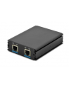 DIGITUS Fast Ethernet PoE + Repeater 1-port 10/100Mbps PoE in / 2-port out self powered - nr 10