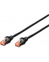 DIGITUS CAT 6 S-FTP patch cable Cu LSZH AWG 27/7 length 1 m color Kolor: CZARNY - nr 21