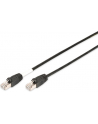 DIGITUS CAT6 S/FTP outdoor-patchcable AWG 27/7 2xRJ45 UV resistant -30 C up to +80 C Kolor: CZARNY 2m - nr 14