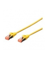 DIGITUS CAT 6 S-FTP patch cable Cu LSZH AWG 27/7 length 2 m color yellow - nr 14