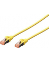 DIGITUS CAT 6 S-FTP patch cable Cu LSZH AWG 27/7 length 2 m color yellow - nr 15