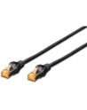 DIGITUS CAT 6 S-FTP patch cable Cu LSZH AWG 27/7 length 3 m color Kolor: CZARNY - nr 19