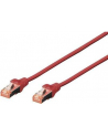DIGITUS 10xPatch cable SFTP CAT6 3m red 4x2AWG 27/7 2xRJ45 - nr 10