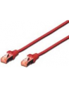DIGITUS 10xPatch cable SFTP CAT6 3m red 4x2AWG 27/7 2xRJ45 - nr 12