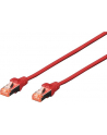 DIGITUS 10xPatch cable SFTP CAT6 3m red 4x2AWG 27/7 2xRJ45 - nr 13