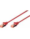 DIGITUS 10xPatch cable SFTP CAT6 3m red 4x2AWG 27/7 2xRJ45 - nr 15