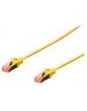 DIGITUS CAT 6 S-FTP patch cable Cu LSZH AWG 27/7 length 3 m color yellow - nr 18
