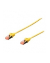 DIGITUS CAT 6 S-FTP patch cable Cu LSZH AWG 27/7 length 3 m color yellow - nr 19