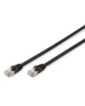 DIGITUS CAT6 S/FTP outdoor-patchcable AWG 27/7 2xRJ45 UV resistant -30 C up to +80 C Kolor: CZARNY 5m