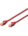 DIGITUS CAT 6 S-FTP patch cable Cu LSZH AWG 27/7 length 5 m color red - nr 7