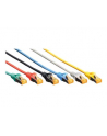 DIGITUS CAT 6A S-FTP patch cable Cu LSZH AWG 26/7 length 0.5 m color blue - nr 1