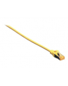 DIGITUS CAT 6A S-FTP patch cable Cu LSZH AWG 26/7 length 0.5 m color yellow - nr 1