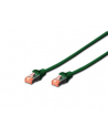 DIGITUS CAT 6A S-FTP patch cable Cu LSZH AWG 26/7 length 1 m color green - nr 3