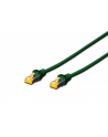DIGITUS CAT 6A S-FTP patch cable Cu LSZH AWG 26/7 length 1 m color green - nr 4