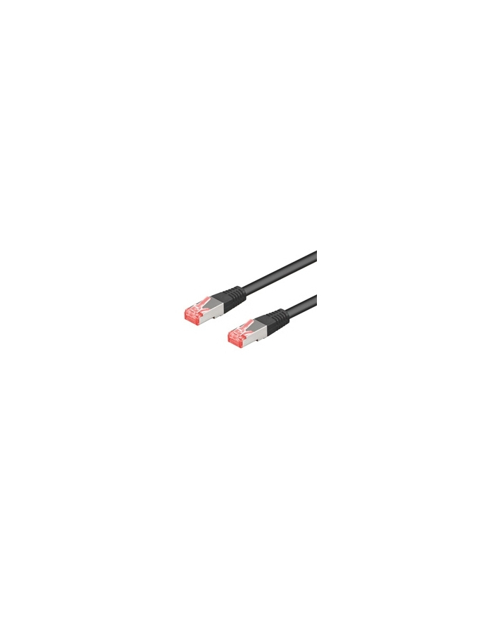 DIGITUS CAT 6A S-FTP patch cable Cu LSZH AWG 26/7 length 2 m color Kolor: CZARNY główny