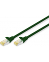 DIGITUS CAT 6A S-FTP patch cable Cu LSZH AWG 26/7 length 2 m color grün - nr 9
