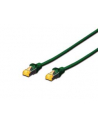 DIGITUS CAT 6A S-FTP patch cable Cu LSZH AWG 26/7 length 3 m color green - nr 5