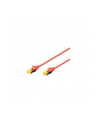 DIGITUS CAT 6A S-FTP patch cable Cu LSZH AWG 26/7 length 3 m color red - nr 3