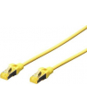 DIGITUS CAT 6A S-FTP patch cable Cu LSZH AWG 26/7 length 3 m color yellow - nr 4