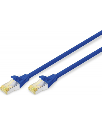 DIGITUS CAT 6A S-FTP patch cable Cu LSZH AWG 26/7 length 5 m color blue