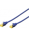 DIGITUS CAT 6A S-FTP patch cable Cu LSZH AWG 26/7 length 5 m color blue - nr 6
