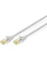DIGITUS Kabel krosowy (patch cord) RJ45-RJ45 kat.6A S/FTP AWG 26/7 LSOH 25m szary 1szt - nr 16