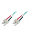 DIGITUS Kabel krosowy (patch cord) światłowodowy SC/SC dplx MM 50/125 OM4 LSOH 1m fioletowy - nr 1