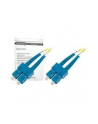 DIGITUS Kabel krosowy (patch cord) światłowodowy SC/SC dplx SM 9/125 OS2 LSOH 10m żółty - nr 2