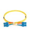 DIGITUS Kabel krosowy (patch cord) światłowodowy SC/SC dplx SM 9/125 OS2 LSOH 10m żółty - nr 8