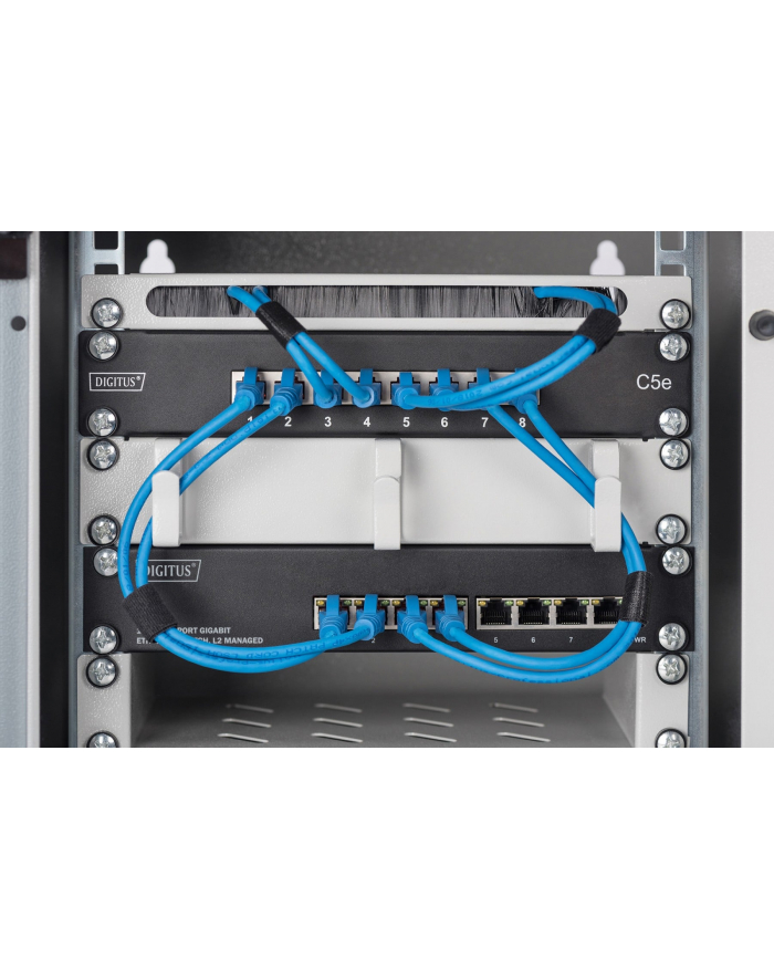 DIGITUS N-80117 L2 managed Gigabit Ethernet Switch 8-port 10 inch główny