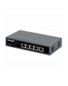 INTELLINET PoE-Powered 5-Port Gigabit Switch with PoE Passthrough One PoE++/4PPoE PD PoE Port with 95W Four PSE PoE ports up to 65W - nr 16