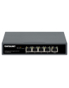 INTELLINET PoE-Powered 5-Port Gigabit Switch with PoE Passthrough One PoE++/4PPoE PD PoE Port with 95W Four PSE PoE ports up to 65W - nr 24