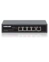INTELLINET PoE-Powered 5-Port Gigabit Switch with PoE Passthrough One PoE++/4PPoE PD PoE Port with 95W Four PSE PoE ports up to 65W - nr 26