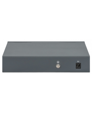INTELLINET PoE-Powered 5-Port Gigabit Switch with PoE Passthrough One PoE++/4PPoE PD PoE Port with 95W Four PSE PoE ports up to 65W