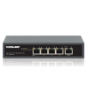 INTELLINET PoE-Powered 5-Port Gigabit Switch with PoE Passthrough One PoE++/4PPoE PD PoE Port with 95W Four PSE PoE ports up to 65W - nr 33