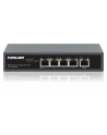 INTELLINET PoE-Powered 5-Port Gigabit Switch with PoE Passthrough One PoE++/4PPoE PD PoE Port with 95W Four PSE PoE ports up to 65W - nr 39