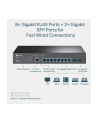TP-LINK TL-SG3210 Gbit Managed Switch 8xGigabit RJ45 Ports 2xGigabit SFP Slots 13inch Omada SDN (P) - nr 21