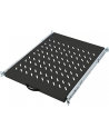 DIGITUS Fixed shelf 19inch network Cabinet up to 25KG vented Kolor: CZARNY extendable - nr 17
