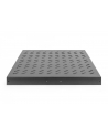 DIGITUS Fixed shelf 19inch network Cabinet up to 25KG vented Kolor: CZARNY extendable - nr 24
