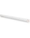 DIGITUS Modular Patch Panel Shielded 24-port Blank 1U Rack Mount Color Gray transp. labeling field - nr 12