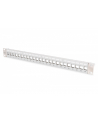 DIGITUS Modular Patch Panel Shielded 24-port Blank 1U Rack Mount Color Gray transp. labeling field - nr 13