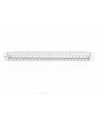DIGITUS Modular Patch Panel Shielded 24-port Blank 1U Rack Mount Color Gray transp. labeling field - nr 14