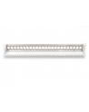 DIGITUS Modular Patch Panel Shielded 24-port Blank 1U Rack Mount Color Gray transp. labeling field - nr 15