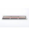 DIGITUS Patch Panel 19inch 24Port Cat6 shielded grey RAL7035 cableinstallation about LSA 10GBit up to 500 MHZ - nr 14