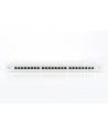 DIGITUS Patch Panel 19inch 24Port Cat6 shielded grey RAL7035 cableinstallation about LSA 10GBit up to 500 MHZ - nr 15