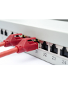 DIGITUS Patch Panel 19inch 24Port Cat6 shielded grey RAL7035 cableinstallation about LSA 10GBit up to 500 MHZ - nr 17