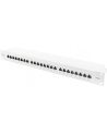DIGITUS Patch Panel 19inch 24Port Cat6 shielded grey RAL7035 cableinstallation about LSA 10GBit up to 500 MHZ - nr 5